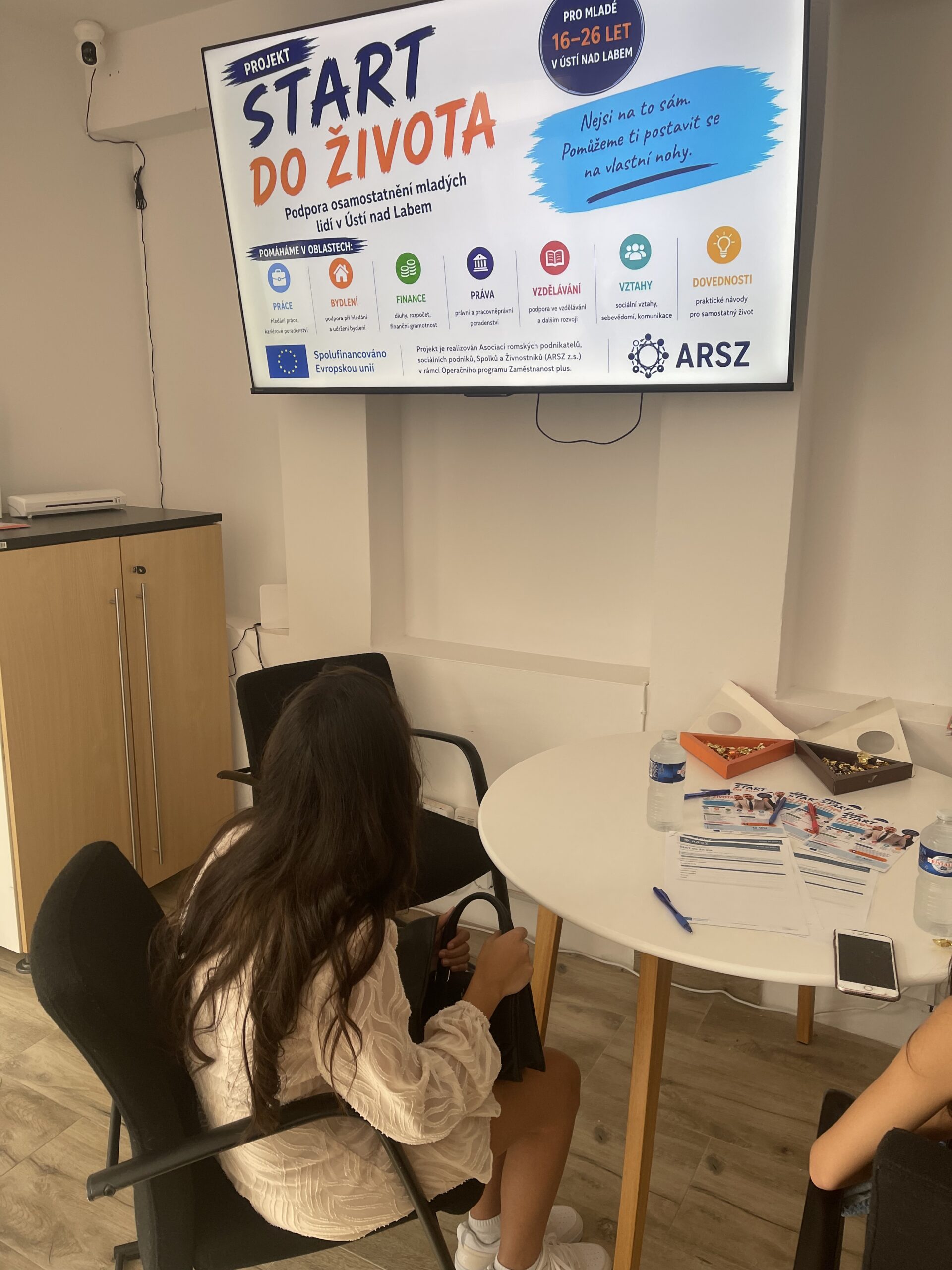 Motivační setkání s klienty projektu Start do života