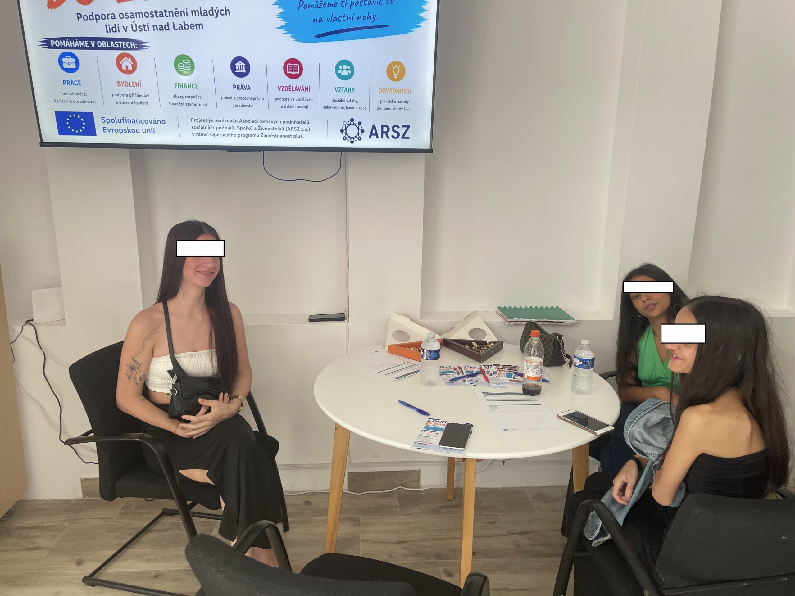 Podpora klientů v rámci projektu Start do života